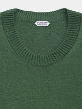 WASHI Middle-gauge TENJIKU Crewneck S/S Pullover (PU126-MPO06) / Green