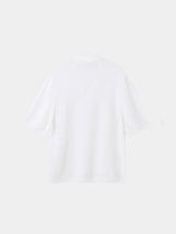 WASHI Middle-gauge TENJIKU S/S Skipper-Polo (PU126-MPO08) / White