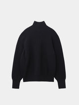 FCR HIGH NECK KNIT(PU302-MPO03) / BLACK