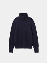 FCR HIGH NECK KNIT(PU302-MPO03) / NAVY