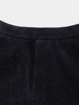 CHENILLE KNIT TROUSERS(PU326-MPT03) / BLACK