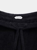 CHENILLE KNIT TROUSERS(PU326-MPT03) / BLACK