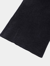 CHENILLE KNIT TROUSERS(PU326-MPT03) / BLACK