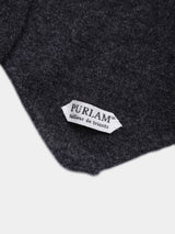 WCA TRIANGLE STOLE(PU326-AC02) / CHARCOAL
