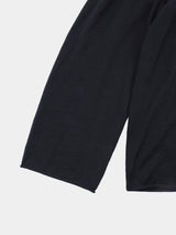 EFM CUTOFF HIGH NECK KNIT(PU326-MPO04) / BLACK
