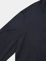 EFM CUTOFF HIGH NECK KNIT(PU326-MPO04) / BLACK