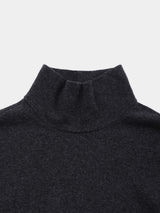 WCA HIGH NECK KNIT(PU326-MPO05) / CHARCOAL