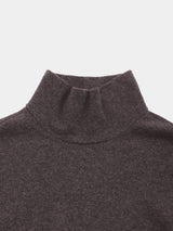 WCA HIGH NECK KNIT(PU326-MPO05) / BROWN