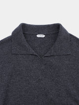 WCA SKIPPER KNIT POLO(PU326-MPO08) / CHARCOAL