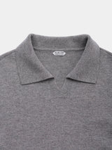 WCA SKIPPER KNIT POLO(PU326-MPO08) / MOCHA