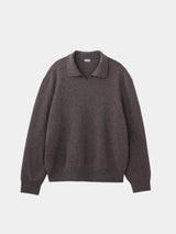 WCA SKIPPER KNIT POLO(PU326-MPO08) / BROWN