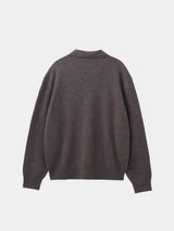 WCA SKIPPER KNIT POLO(PU326-MPO08) / BROWN