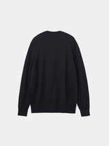 EFM KNIT CARDIGAN(PU502-MCD03) / BLACK