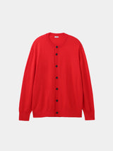 EFM KNIT CARDIGAN(PU502-MCD03) / RED