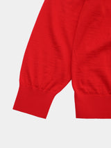 EFM KNIT CARDIGAN(PU502-MCD03) / RED