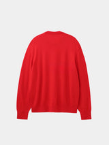 EFM CREW NECK KNIT(PU503-MPO01) / RED