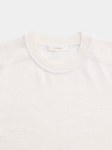 12GG Wool Linen Crew Neck Pullover (UM101-UPO12) / OFF WHITE