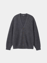 7GG V NECK CARDIGAN (UM302-UCD07-GRY)