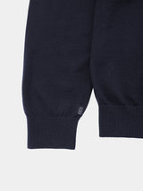 12GG V NECK CARDIGAN (UM302-UCD12) / NAVY