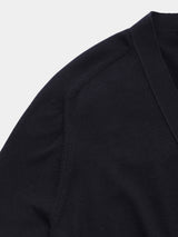 12GG V NECK CARDIGAN (UM302-UCD12-BLK)