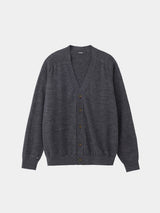 12GG V NECK CARDIGAN (UM302-UCD12-GRY)