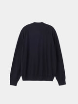 16GG V NECK CARDIGAN (UM302-UCD16-BLK)