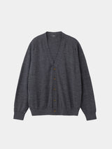 16GG V NECK CARDIGAN (UM302-UCD16-GRY)