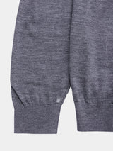16GG V NECK CARDIGAN (UM302-UCD16-GRY)