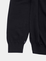 12GG HIGHNECK PULLOVER (UM301-UHN12-BLACK)