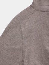 12GG HIGHNECK PULLOVER (UM301-UHN12-MOCHA)