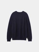 7GG CREW NECK PULLOVER (UM302-UPO07) / NAVY