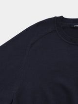 7GG CREW NECK PULLOVER (UM302-UPO07) / NAVY