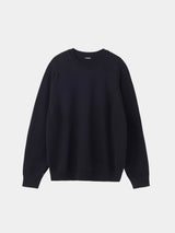 7GG CREW NECK PULLOVER (UM302-UPO07-BLK)
