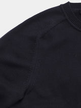 7GG CREW NECK PULLOVER (UM302-UPO07-BLK)