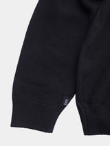 7GG CREW NECK PULLOVER (UM302-UPO07-BLK)