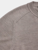 7GG CREW NECK PULLOVER (UM302-UPO07-MOCHA)