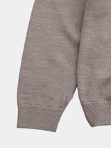7GG CREW NECK PULLOVER (UM302-UPO07-MOCHA)