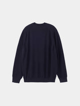 12GG CREW NECK PULLOVER (UM302-UPO12) / NAVY