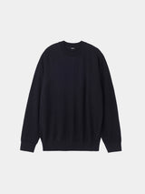 12GG CREW NECK PULLOVER (UM302-UPO12) / BLACK