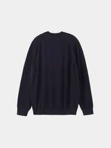 12GG CREW NECK PULLOVER (UM302-UPO12) / BLACK