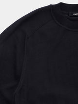 12GG CREW NECK PULLOVER (UM302-UPO12) / BLACK