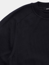 12GG CREW NECK PULLOVER (UM302-UPO12) / BLACK