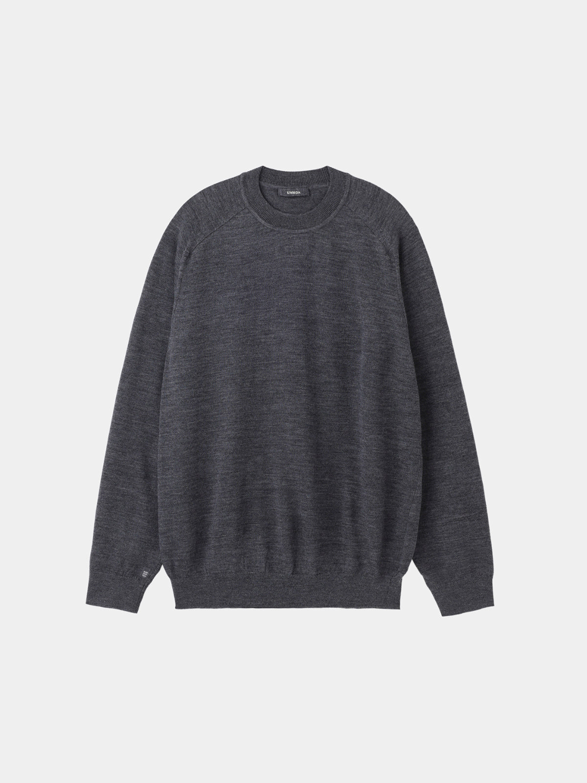 12GG CREW NECK PULLOVER (UM302-UPO12-GRY)