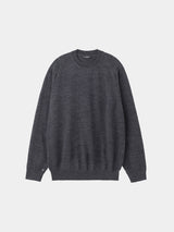 12GG CREW NECK PULLOVER (UM302-UPO12) / GRAY