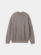 12GG CREW NECK PULLOVER (UM302-UPO12) / MOCHA