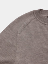 12GG CREW NECK PULLOVER (UM302-UPO12) / MOCHA
