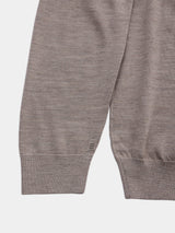 12GG CREW NECK PULLOVER (UM302-UPO12) / MOCHA