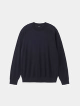 16GG CREW NECK PULLOVER (UM302-UPO16) / BLACK