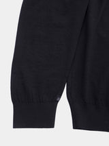 16GG CREW NECK PULLOVER (UM302-UPO16) / BLACK