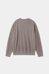 16GG CREW NECK PULLOVER (UM302-UPO16-MOCHA)